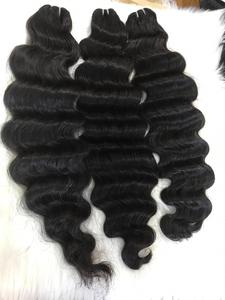 Sóng Cơ Thể Trinh Nữ Lớp Biểu Bì Phù Hợp Phần Mở Rộng Tóc Con Người Hấp Dợn Sóng Bó Tóc Lớp Remy Tóc Phong Cách Thẳng Việt Nam - Product Image 3