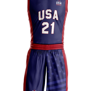 ชุดกีฬาบาสเก็ตบอล,ชุดกีฬาบาสเก็ตบอลว่างเปล่าแบบใส่กลับด้านได้ตามต้องการ - Product Image 5