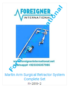 Martins เครื่องดึงแขนศัลยกรรมทางระบบประสาทเครื่องดึงแขนมาร์ตินทางการแพทย์