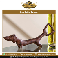 Abridor de Botellas de Metal con Forma de Perro Antiguo, Abridor de Vino Decorativo, Herramienta de Cocina para el Hogar y Restaurantes |   Abridor de Botellas de Hierro Fundido para Bar
