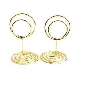 Best Quality Iron <b>Metal</b> Stand Handmade Wedding Decorative Cage <b>Holder</b> Fancy Design Gold Color <b>Card</b> <b>Holder</b> Cost Effective New - Product Image 2