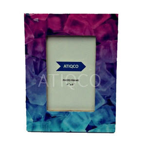 Modern Indian New Leaves Design Enameled Wood <b>Photo</b> <b>Frame</b> Smart Home Decor Hot Selling Stylish Picture <b>Frame</b> - Product Image 5