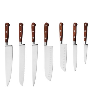 Juego de cuchillos de Chef de acero inoxidable, utensilios de cocina, 8 pulgadas, OEM - Product Image 1