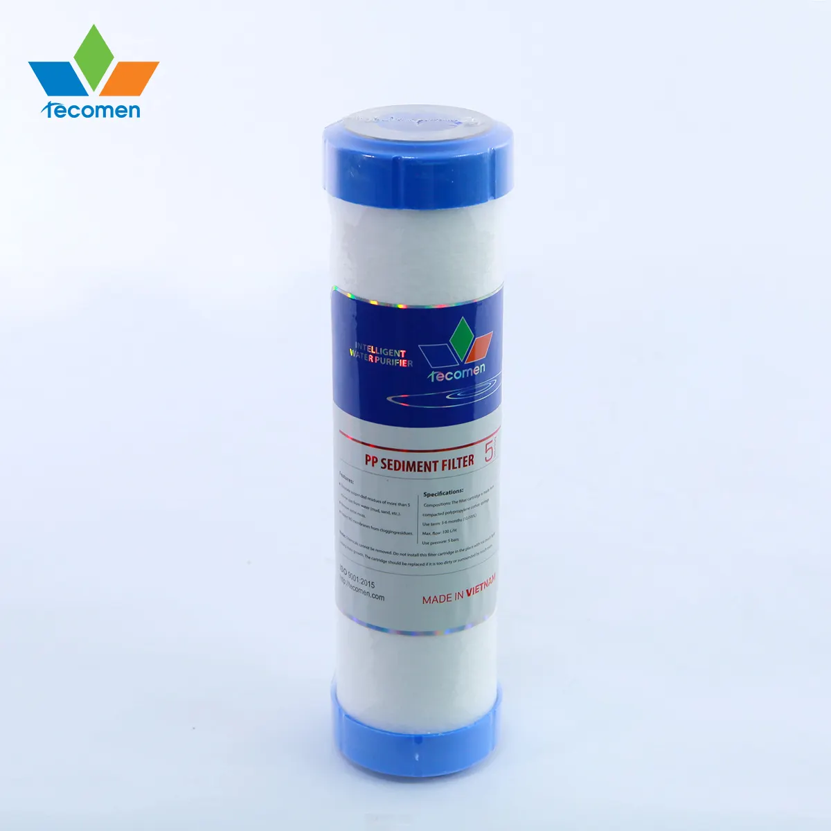 VIETNAM TECOMEN PP WATER FILTER CARTRIDGE WITH 5 MICRON 10"