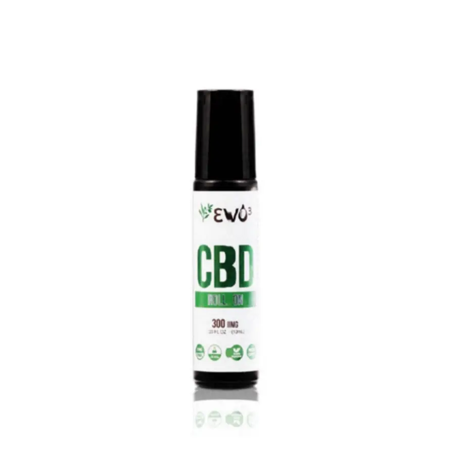 Лучший ингредиент EVO3, 300 мг, CBD Roll-On без THC