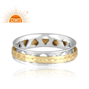 Handmade Design Fine Sterling <b>Silver</b> <b>Spinner</b> Statement <b>Ring</b> <b>Silver</b> Jewelry Manufacturer - Product Image 2