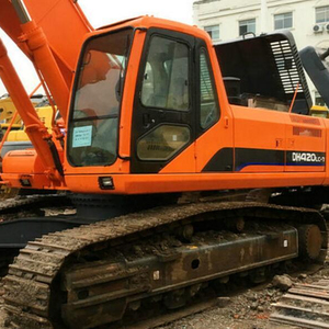 Excavadora de orugas usada DOOSAN DH420LC coreana original a la venta Doosan DH300 DX300LC DX340LC DH370LC DX500LCA excavadoras de segunda mano - Product Image 1