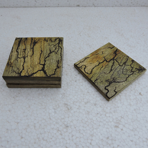 Sous-verres en bois avec pièces de support Sous-verres en bois Ensemble de sous-verres pour bar cuisine maison à Star Crafts Inde - Product Image 3