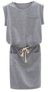 ชุดเสื้อยืดกระโปรงยาวเอวสูงสำหรับผู้หญิง,ชุดกระโปรงยาวแบบกำหนดได้เองจากบังกลาเทศผู้ผลิตเสื้อถัก - Product Image 4