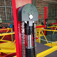 Plateforme de chargement de conteneurs hydraulique mobile en acier de 1500 kg
