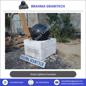 ทำด้วยมือโดยเฉพาะหินสวนทรงกลมน้ำพุคุณสมบัติสำหรับสนามหน้าบ้านและสวน - Product Image 4