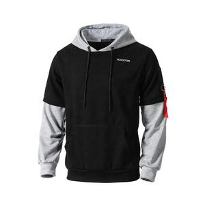 Sudadera con capucha de alta calidad para hombre y mujer, suéter personalizado de material polar de dos colores, de manga larga para invierno, 2023 - Product Image 1