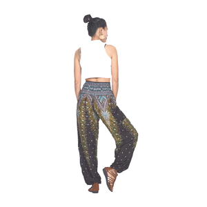 Napat Clothing <b>Peacock</b> 7 women harem pants in brown PP0004 020007 01 ready to ship - Product Image 3