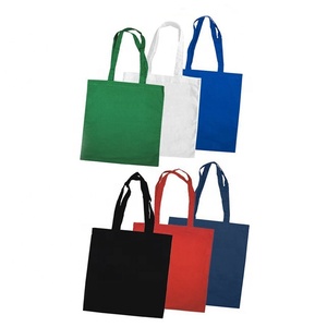 Của phụ nữ tái sử dụng mở đóng cửa vải Tote Túi Đồng bằng bông vải với bông lót-Bán buôn - Product Image 3