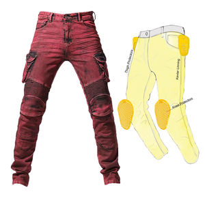 Jeans renforcés pour moto, pantalons cargo de style crepersonnalisés pour hommes, Protection Prime, grade AA, meilleure vente - Product Image 1