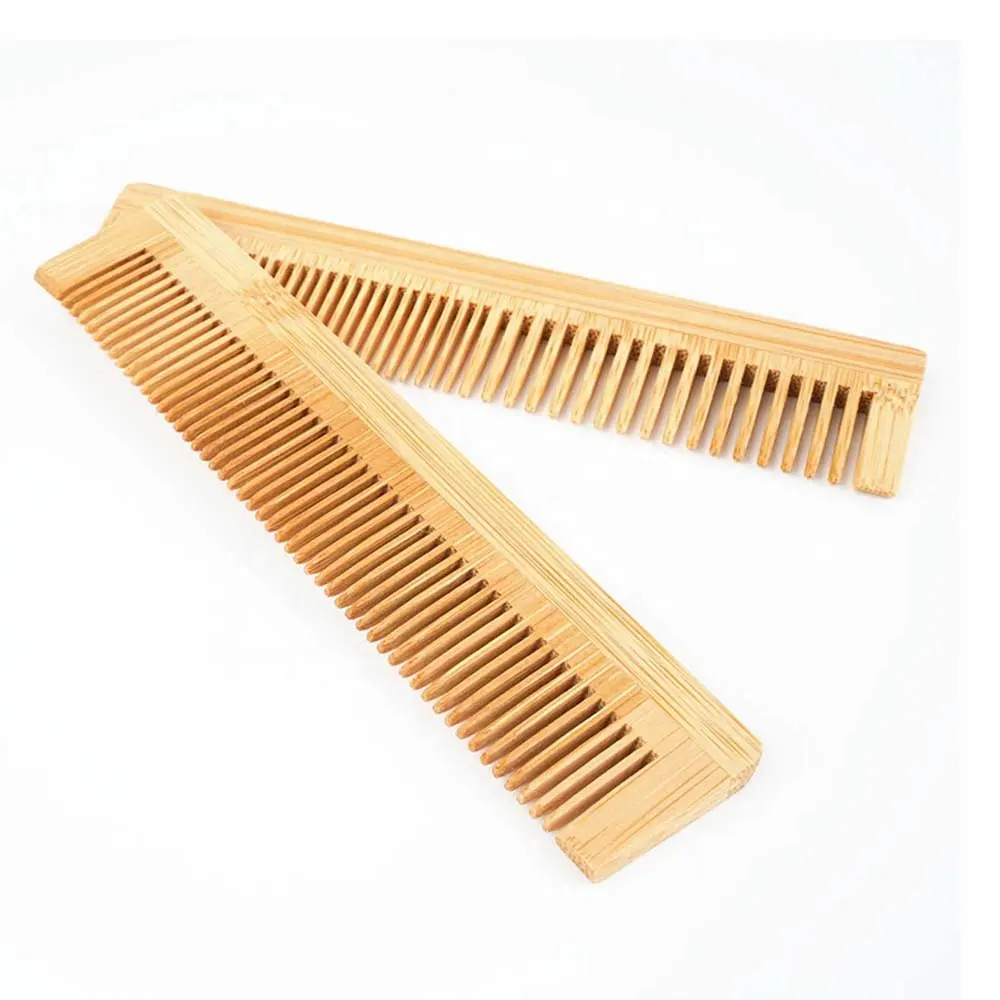 Massage Holzkamm Bambus Haarent lüftungs bürste Bürsten Haarpflege und Schönheit SPA Massage gerät Großhandel Haarpflege kamm