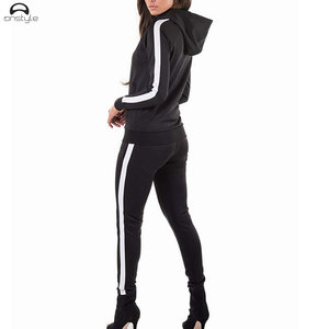 Survêtement à manches longues pour femmes, 2020, de haute qualité, nouvelle collection d'hiver pour femmes, décontracté, couture - Product Image 2