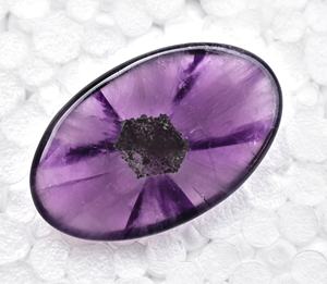 Cabujón de Amatista Estrella Trapiche Púrpura Natural de Alta Calidad para Joyería, Forma y Tamaño Personalizados - Product Image 6