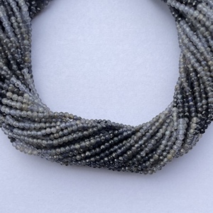 2mm 3mm 4mm Natural Micro azul Iolite piedra facetada al por mayor cuentas de piedras preciosas hebra mejor precio comprar fabricante directo Alibaba - Product Image 3