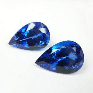 100% pierres précieuses taillées en poire à facettes en tanzanite bleue naturelle pour boucles d'oreilles et bagues pierres précieuses de guérison en vrac pour l'utilisation de bijoux au prix de gros - Product Image 4