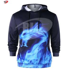 Sweat à capuche oversize pour homme, hiver, sublimation, haute qualité, 100% polyester, polaire, designs personnalisés avec logo de marque, unisexe - Product Image 5
