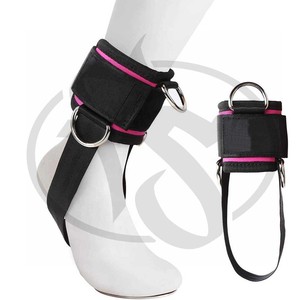 Levantamiento de pesas apoyo de tobillo correas D Anillo de Neopreno acolchado brazalete de tobillo - Product Image 3