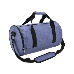 圆形定制标志大容量行李袋健身房女性防水运动旅行包运动运动包