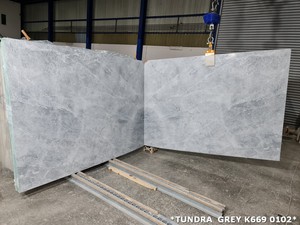 2025 Personnalisable 2cm D'épaisseur Poli Bookmatched Travertin Dalle Gris Marbre Carreaux Naturel Calcaire Appartements Hôtels - Product Image 2