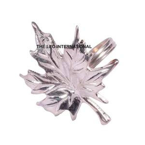 Rond de serviette en aluminium nickelé de forme ronde feuille de métal utilisé pour décoration de table de mariage et de fête - Product Image 6