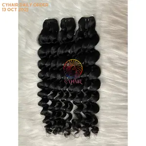 Extensiones de cabello humano 100% sin procesar, calidad de lujo, precio al por mayor - Product Image 3