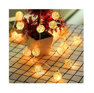 หวายลูกตกแต่งบ้าน Multicolor ที่กำหนดเองเครื่องประดับคริสต์มาสพรรคซัพพลายราคาที่ดีที่สุด2022 - Product Image 4