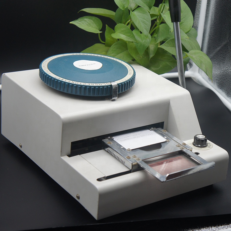 Горячая Распродажа, Высококачественная машина для тиснения по номерам для пластиковых карт из ПВХ