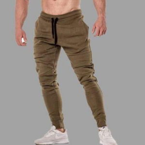 Pantalon de jogging kaki Polyester, étiquette privée de qualité supérieure, Slim, survêtement pour hommes, mode, collection - Product Image 4