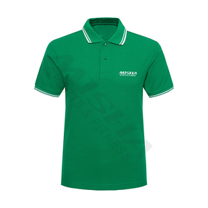 Polo de couleur blanche pour hommes, Logo personnalisé, vente directe d'usine, - Product Image 5