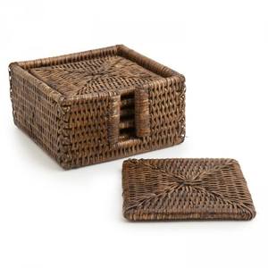 Ensemble de sous-verres en rotin de haute qualité au meilleur prix - Product Image 4