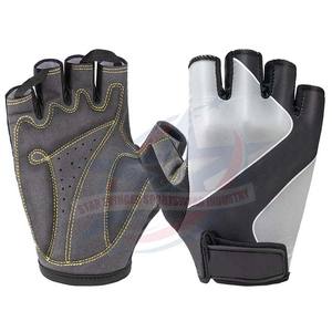 Unisex Anti-Slip Half Finger Cycling <b>Gloves</b> Breathable Gel Road Mountain Bike <b>Riding</b> <b>Gloves</b> Lycra Fitness Training Sports - Product Image 1