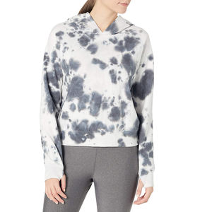 Sudaderas de mujer con capucha Casual Manga larga Tie Dye Top Pullover Sudaderas con bolsillos Calidad Premium - Product Image 2