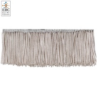 Fournisseurs et fabricants en gros de garnitures en plumes tissées OEM, durables, écologiques, argentées métalliques, à franges, pour chaussures