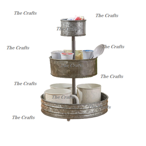 Admirable Design Galvanized Serving <b>Tray</b> Oval Shape Hotelware Food <b>Snacks</b> Serving <b>Tray</b> At Reasonable Prices - Product Image 5