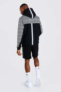 Conjunto Deportivo de 2 Piezas para Hombre, Camiseta de Cuello Redondo y Pantalones Cortos de Secado Rápido, 100% Poliéster, con Logotipo Personalizado, Estilo Casual de Verano - Product Image 4