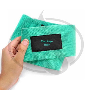 Bande antidérapant pour femmes, Logo personnalisé, exercice, hanche, cercle, fessier - Product Image 4