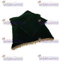 Coussin franges cérémonies coussin de canapé de soutien dorsal de haute qualité/oreiller en velours sur mesure