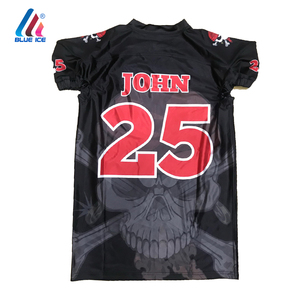 เสื้อฟุตบอลอเมริกันแบบซับลิเมชั่นสั่งทำสำหรับผู้ใหญ่ ดีไซน์ใหม่ปี 2026 คุณภาพสูง ผ้าโพลีเอสเตอร์/สแปนเด็กซ์/ ผ้าผสม  ไซส์พลัส สำหรับทั้งชายและหญิง - Product Image 6