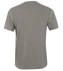 Camiseta de poliéster de diseño personalizado para hombre, camiseta de secado rápido, transpirable, informal/para ocasiones formales, camiseta para correr, corte de gran tamaño, estampado sólido - Product Image 2