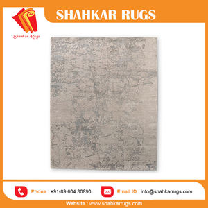 พรมเชิงเทพศิลป์จากอินเดีย ดีไซน์ล่าสุด คุณภาพสูง ผลิตจากขนสัตว์ ทอมือ ลายแบบนามธรรม สำหรับปูพื้น - Product Image 2