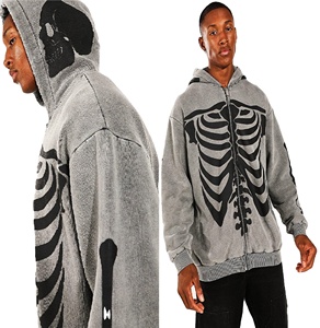 Pantalones Cargo de 380 Gsm para hombre, conjunto de 2 piezas con hombro caído Overesized, Sudadera con capucha, chándal, jersey con capucha - Product Image 1