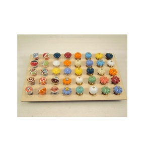 ลูกบิดประตูเซรามิกที่ไม่ซ้ําใครสําหรับการปรับปรุงประตู - Product Image 1