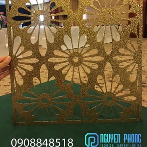 Vách Ngăn Kim Loại Để Trang Trí Phòng Khách, Tách Không Gian - Product Image 2