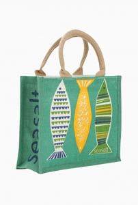 กระเป๋าถือผ้าฝ้ายสีขาวพิมพ์ลายได้ตามต้องการถุงใส่ผักปอกระเจาพร้อมที่จับเชือกสำหรับโปรโมชั่น - Product Image 3