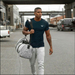 Camiseta de entrenamiento muscular para hombre, prenda de vestir, con estampado personalizado, material de alta calidad, de algodón puro, para gimnasio y musculación - Product Image 6